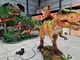 Trung tâm mua sắm Chiều dài tùy chỉnh Đi xe trên Dinosaur Show Đi bộ thực tế
