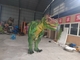 Bộ trang phục khủng long trưởng thành để bán đi bộ khủng long phim đồ trang trí cho thấy T-Rex xanh