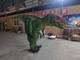 Bộ trang phục khủng long trưởng thành để bán đi bộ khủng long phim đồ trang trí cho thấy T-Rex xanh