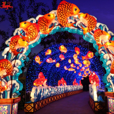 Lễ hội đèn lồng Trung Quốc Zigong Cartoon Theme Lễ hội đèn lồng Nhà cung cấp Lễ hội đèn lồng Giáng sinh