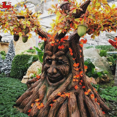 Khu vườn lớn Animatronic Plant Công viên điêu khắc Trang trí Cây biết nói Cần bán