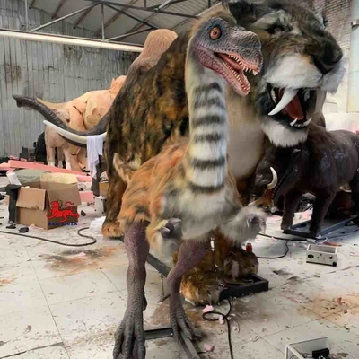 Mô hình công viên giải trí khủng long hoạt hình sống động như thật Limusaurus