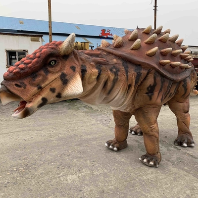 Mua Màu sắc tự nhiên Trang phục khủng long thực tế Điều khiển bằng tay Trang phục Ankylosaurus online manufacture