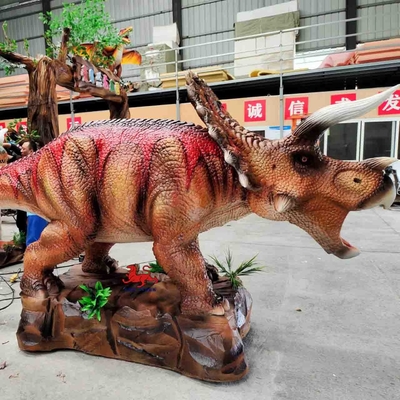 Mua Jurassic World Dinosaur Công viên giải trí khủng long hoạt hình thực tế Công viên chủ đề Triceratops Model online manufacture