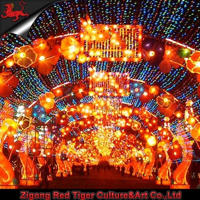 Mua Công viên chủ đề Lễ hội Trung Quốc Đèn lồng Đèn lồng Zigong chống nắng online manufacture