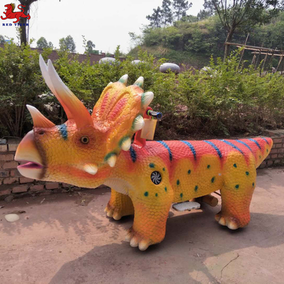 220V Animatronic Dinosaur Ride Trẻ em Điều chỉnh tốc độ theo độ tuổi