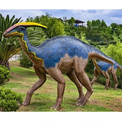 Mua Công viên chủ đề Khủng long hoạt hình thực tế Parasaurolophus với chuyển động và âm thanh online manufacture
