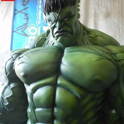 Sản phẩm sợi thủy tinh tùy chỉnh đường phố Nhựa thật Marvel Hình tượng