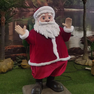 Ông già Noel hoạt hình trong nhà Trang trí kích thước cuộc sống Mô hình ông già Noel