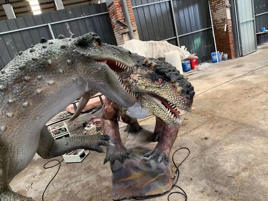 Mua Công viên khủng long 3D Dinosaur Animatronics dilophosaurus Robot Robot Dinosaur Model online manufacture