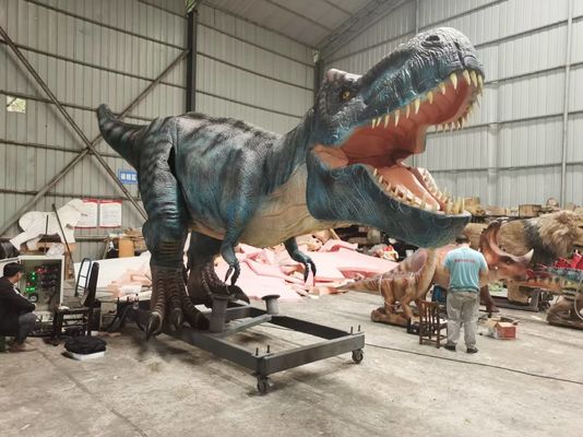 Chống khí hậu thực tế Animatronic Dinosaur T-rex Servo Motors Dinosaur Phạm vi di chuyển rộng