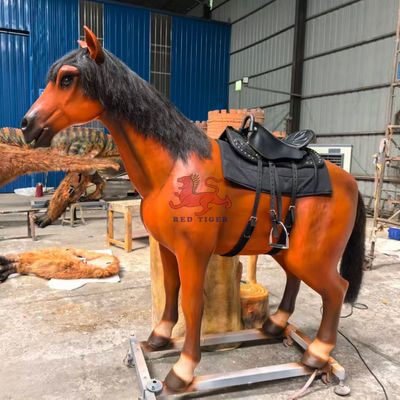 Mua Kids Playground Animatronic Horse Ride For Theme Park Attractions online manufacture