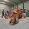 Trong nhà Animatronic Triceratops Ride On Dinosaur Kích thước tùy chỉnh