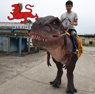 T Rex Đồ chơi thực tế Đồ chơi khủng long Ride Tuổi trẻ Cho sân chơi