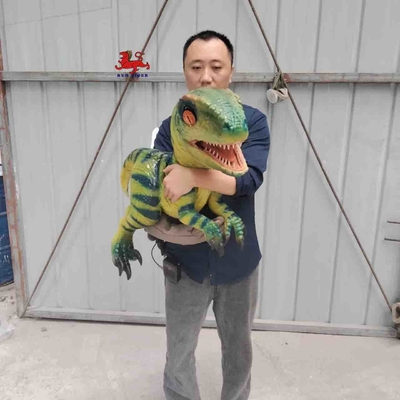 Giá tốt. Con rối khủng long thực tế có kích thước thật, Con rối tay Velociraptor của Công viên kỷ Jura trực tuyến