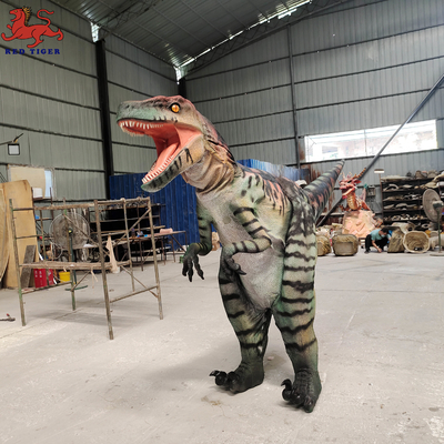 Giá tốt. Life Size Velociraptor Trang phục khủng long thực tế cho chương trình sân khấu trực tuyến
