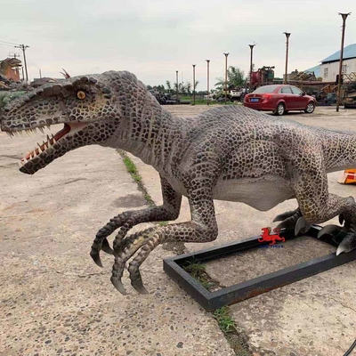 Giá tốt. Công viên chủ đề Khủng long hoạt hình thực tế với tùy chỉnh chuyển động và âm thanh trực tuyến