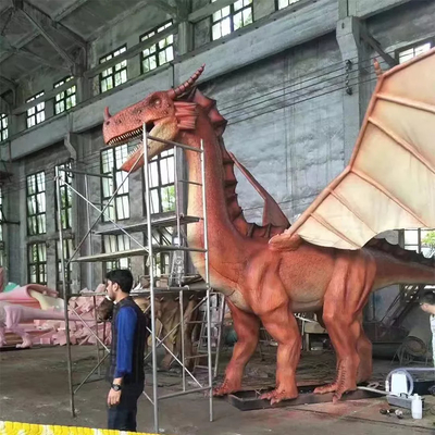 Good price Cơ khí Animatronic Dragons Công viên chủ đề không thấm nước Khủng long trực tuyến