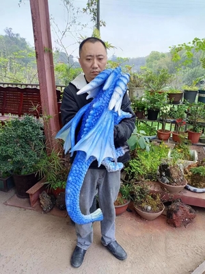 Giá tốt. Mô phỏng con rối tay Blue Realistic Animatronic Dinosaur Baby With Wings trực tuyến