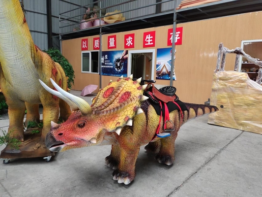 Red tiger Animatronic Simulation Walking Dino