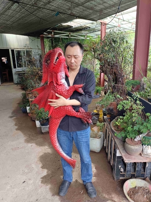 Giá tốt. Điều khiển bằng tay Con rối khủng long thực tế Animatronic Tùy chỉnh trực tuyến