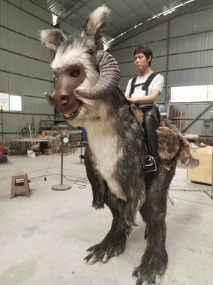 Giá tốt. Animatronic Dinosaur Star Wars Tauntaun Ride On Costume Trong Lễ hội Diễu hành Sự kiện trực tuyến