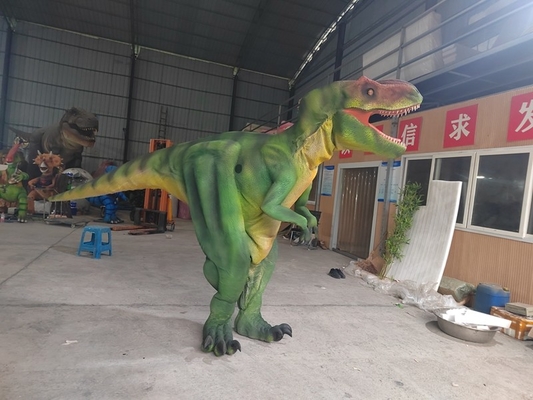 Giá tốt. Bộ trang phục khủng long trưởng thành Động vật đi bộ Động vật điện ảnh biểu tượng T-Rex xanh trực tuyến