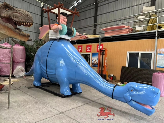 Good price Hình ảnh hoạt hình khủng long Animatronic Ride trên khủng long trực tuyến
