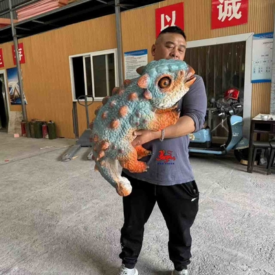 Good price Kích thước thực sự Animatronics Đúng thực Dấu hình khủng long Con rối tay Ankylosaurus trực tuyến