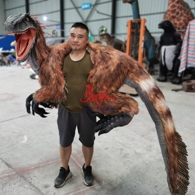 Sân chơi Động vật khủng long Chiếc rối vai Trẻ em Tuổi Động vật Deinonychus