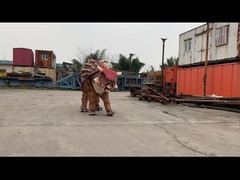 Màu sắc tự nhiên Trang phục khủng long thực tế Điều khiển bằng tay Trang phục Ankylosaurus