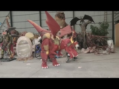 Trang phục rồng bay màu đỏ