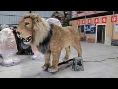 Realist Animatronic Life Size Lion tùy chỉnh có sẵn 12 tháng bảo hành