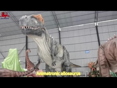 Công viên giải trí Animatronic Realistic Dinosaur Allosaurus ngoài trời