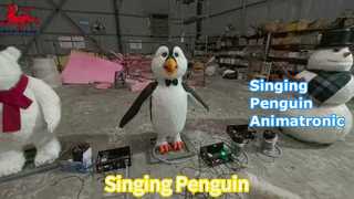 Hát Penguin Animatronic Fun cho công viên