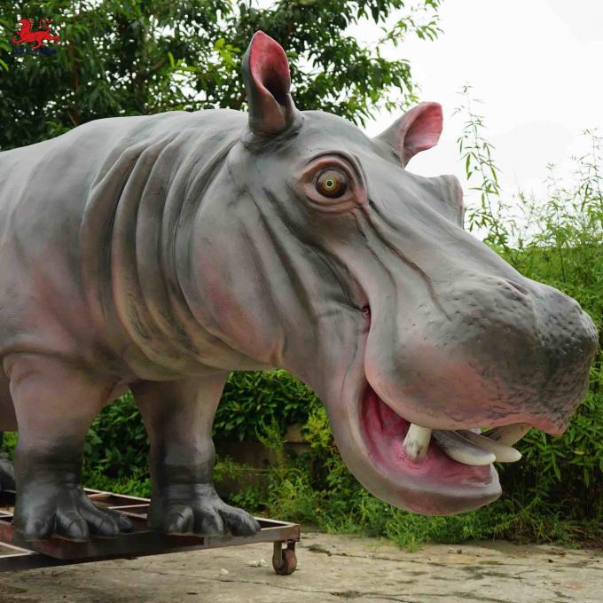 Hà mã hoạt hình, Hà mã kích thước đầy đủ 4m cho công viên giải trí 2